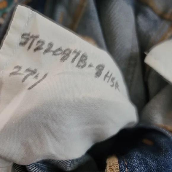 Freedom Denim Stretchy High-waist Bootcut Medium Wash Jeans Sample , Sz 27 - Picture 3 of 5